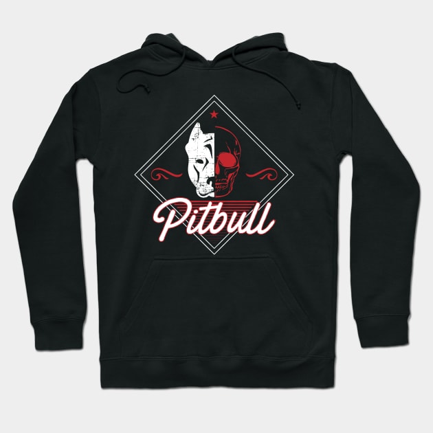 Human Pitbull Hoodie by CTShirts